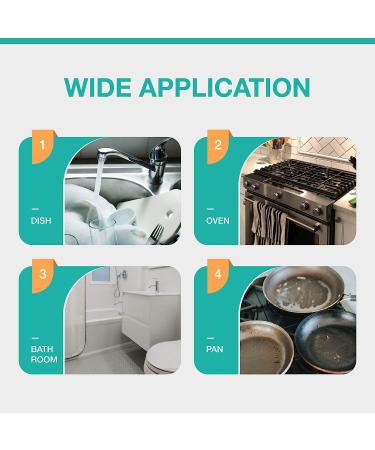 12-Pack Dishwand Refills Sponge Heads - Non-Scratch Heavy Duty Scrub Dots Brush - Soap Dispensing Scrubbers for Kitchen Sink - Dishwasher Tool - Buy Online on GoSupps.com