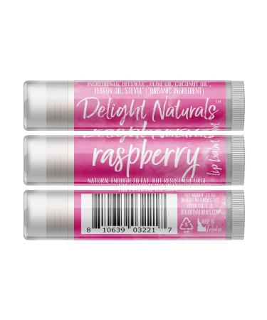 Raspberry Lip Balm Set of Three - Nourishing Moisturizing & International Shipping - Buy Online on GoSupps.com