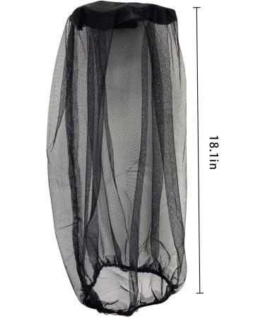 4Pcs Mosquito Head Net - Anti Insect Midge Net for Outdoor Activities - Green+Black - Buy Online on GoSupps.com