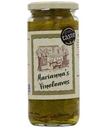 Marianna's Greek Organic Vineleaves 200 g Drained Weight (60 leaves approx.) 200 g (Pack of 1) 60 vine leaves