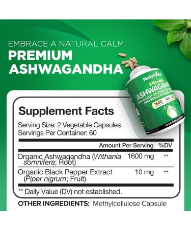 Nutrivein Premium Irish Sea Moss Capsules, Ashwagandha, and Liposomal Glutathione Supplement Bundle: Sea Moss, Reduced Glutathione, & Ashwagandha Supplements for Immunity, Mood, Digestion, & Detox - Buy Online on GoSupps.com