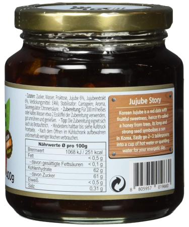 Allgroo Jujube Tea | Vegan & Gluten-Free Jujube Spread | 400g Pack - International Shipping Available - Buy Online on GoSupps.com