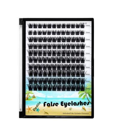 Shop Mixed Cluster Eyelashes - DIY D Curl Individual Lashes 10-12-14-16mm | 0.07mm Thickness | International Shipping - Buy Online on GoSupps.com