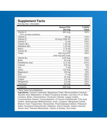 One A Day Men's Complete Multivitamin - 200 Tablets for Optimal Health - Buy Online on GoSupps.com