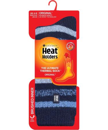 HEAT HOLDERS Ladies Winter Thermal Socks - Extra Warm Cuddle Socks (Gift Idea) 37-42 Rosebud Navy - Buy Online on GoSupps.com