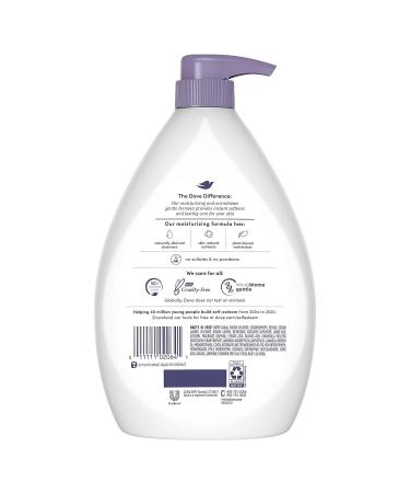Dove Relaxing Body Wash Pump with Lavender Oil and Chamomile, 34 oz 3-Pack - Calming & Nourishing Formula, Removes Bacteria - Buy Online on GoSupps.com