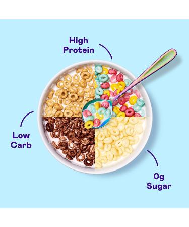Magic Spoon Variety 4-Pack - Keto, Gluten Free, Sugar Free Cereal | High Protein, Non-GMO, Zero Sugar, Low Carb Breakfast Snacks - Buy Online on GoSupps.com