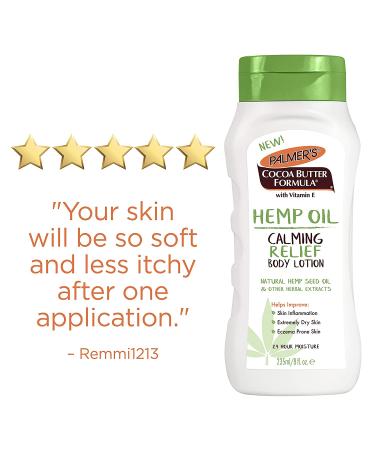 Palmer's Cocoa Butter Formula Hemp Oil Body Lotion - Calming Relief, 8 Oz - Buy Online on GoSupps.com