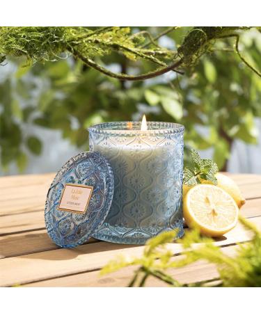 La Jol e Muse Lemon & Mint Fragrance Candle - Natural Wax 55 Hours Burn Time Home Decoration 230g - Buy Online on GoSupps.com