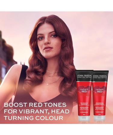 John Frieda Radiant Red Red Boosting Shampoo for Preserving and Protecting Red Hair (250 mL) - Buy Online on GoSupps.com