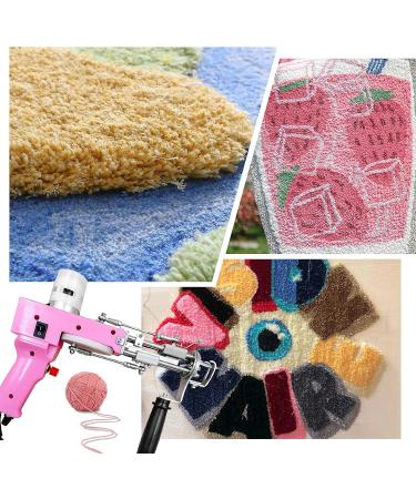 FancyBant 2 in 1 Electric Tufting Gun for Carpet Weaving - Pink - Buy Online on GoSupps.com
