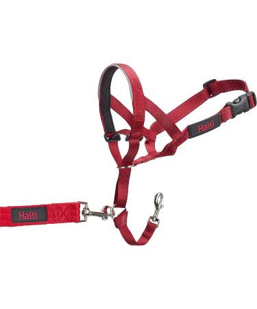 Halti Headcollar Dog Harness to Stop Pulling on Lead for Small Medium and Large Dogs Size 1 & Halti Headcollar Dog Harness to Stop Pulling on Lead for Small Medium and Large Dogs Red Size 2 - Buy Online on GoSupps.com