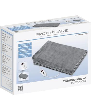 Proficare Heatable Thermal Blanket | Electric Cuddly Blanket with Fast Heating | Fluffy Heating Blanket | Automatic Switch-Off | Ideal for Couples | PC-WZD 3061 - Buy Online on GoSupps.com
