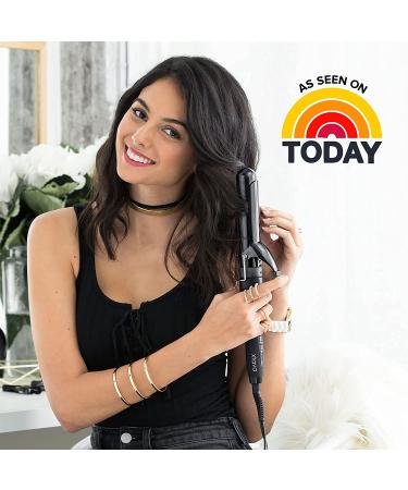 Xtava 5-in-1 Professional Curling Iron and Wand Set - Interchangeable Ceramic Barrel - Dual Voltage Hair Curler for All Hair Types - Buy Online on GoSupps.com