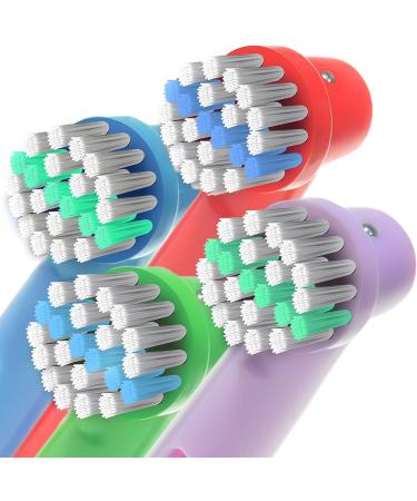 8-Pack Kids Colorful Replacement Toothbrush Heads for Oral B Braun Electric Toothbrush | Soft Bristles, Small Heads | Compatible with Oralb Pro 1000, Triumph, Clean io, Cross+ | Dental Care Accessories - Buy Online on GoSupps.com