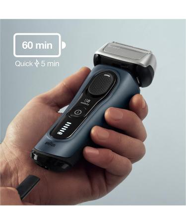 Braun Electric Shaver for Men Series 8 8453cc Wet & Dry 3+1 Head with Precision Trimmer with 5-in-1 SmartCare Center and a 60-min Battery Life - Buy Online on GoSupps.com