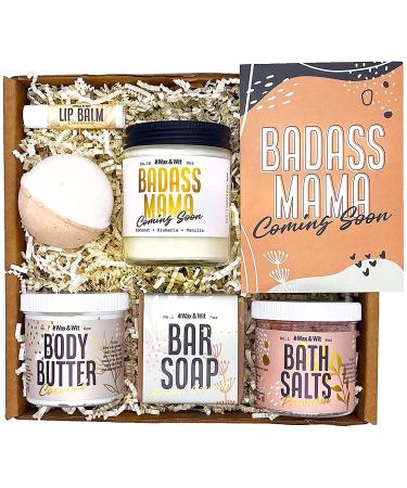 New Mom Gift Set: Pregnancy & Postpartum Spa Basket for First Time Moms - Ideal Christmas & Mom-to-Be Present - Buy Online on GoSupps.com