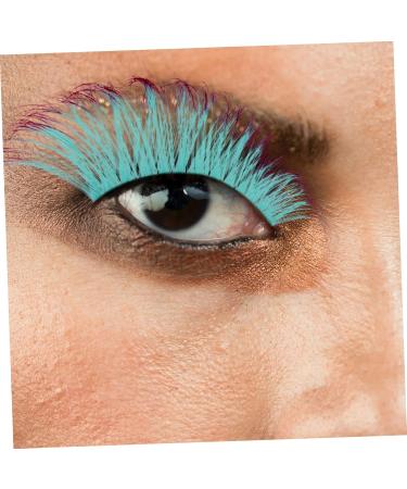 POPETPOP 5 Pairs Colored False Eyelashes Russian Strip Lashes d Curl Colorful Lash Extensions Colored Fake Lashes Colors Eye Lashes Faux Fake Lashes Natural Imitation Extend Curly - Buy Online on GoSupps.com