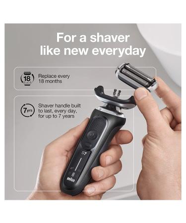 Braun Series 7 7085cc Electric Razor for Men | 360 Flex Head Shaver with Beard Trimmer | Wet & Dry | Rechargeable | SmartCare Center & Travel Case - Buy Online on GoSupps.com
