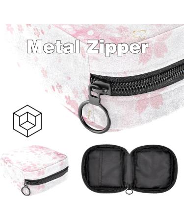 Women's Binding Bags - Cherry Flowers Tampon Storage with Zip Pockets | Multi-Use Menstrual Tie Bags - Buy Online on GoSupps.com