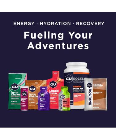 GU Energy Roctane Ultra Endurance Energy Gel - Vegan - Gluten-Free and Dairy-Free On-The-Go Sports Nutrition for Athletes  - Vanilla Orange - 24 Packets - Buy Online on GoSupps.com