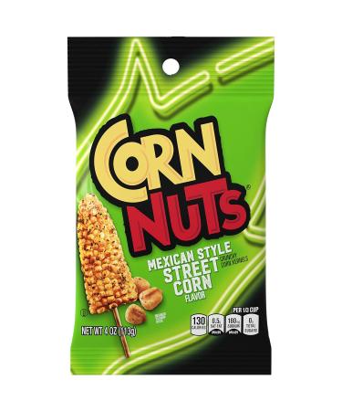 Corn Nuts Crunchy Corn Snacks - Mexican Street Corn - Pack of 12 - 4 Oz.