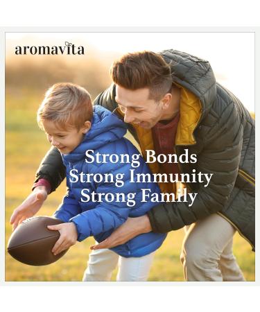 AROMAVITA Immune Defense Booster - Oregano Oil, Sambucus, Vitamin C, Zinc Syrup - Buy Online on GoSupps.com