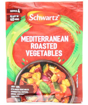 Schwartz Packet Sauce Range mediterrane roasted veggies 3 x 30 g