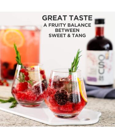 Osu Apple Cider Vinegar with Blueberry Pomegranate 500ml - Vegan & Gluten-Free - Buy Online on GoSupps.com