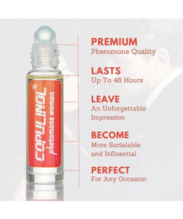 Pherolec Global COPULINOL 100% Pheromone for Women Strength Pheromones Perfumes for Women Cologne Essential Oil Long-lasting Infused Scent Travel Perfume For Her Fragrances 0.34 Fl. Oz Roll On - Buy Online on GoSupps.com