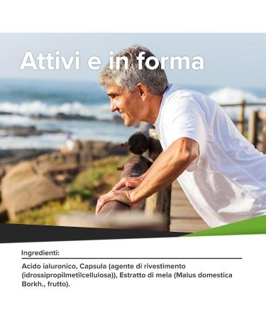  Surpresa Natural Highly Dosed Hyaluronic Acid Capsules I 1 x 90 Capsules with Apple Extract I 500 mg Hyaluronic Acid with 500-700 kD Per Capsule I Hyaluronic Acid Capsules I Capsules - Buy Online on GoSupps.com