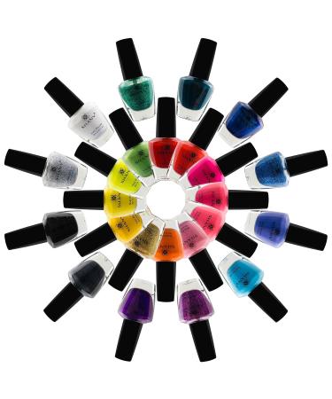 SHANY Cosmopolitan Nail Polish Set - 24 Colors - Premium Quality, Quick Dry - Buy Online on GoSupps.com