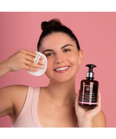 Apivita Micellar Cleansing Water 300ml - Gentle & Effective Makeup Remover for All Skin Types - Buy Online on GoSupps.com