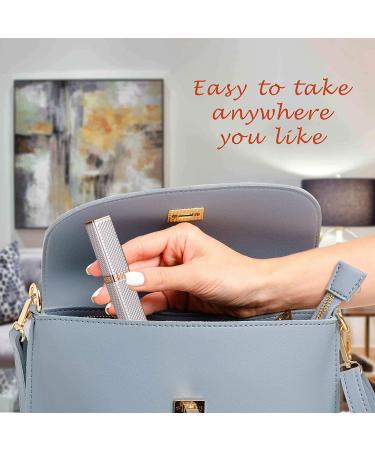 2-in-1 Rechargeable Eyebrow Trimmer & Facial Hair Removal Razor for Women | Painless with LED Light | Ideal for Face, Lips, Nose | Portable & Easy to Use - Buy Online on GoSupps.com