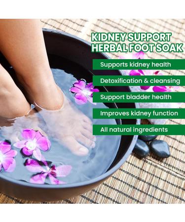 Kidney Support Herbal Foot Soak Kidney-Health Foot Bath Herb Kidney Warming Foot Bath Bag Ginger Foot Bath Bag for Promote Blood Circulation Herbal Foot Cleansing Soak - Buy Online on GoSupps.com