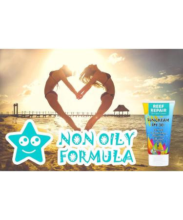 Reef Repair SPF 30+ Sunscreen 2-Pack - Natural, Travel-Size, Water-Resistant, Broad Spectrum UVA/UVB Protection, Coral-Friendly Sunblock - Buy Online on GoSupps.com