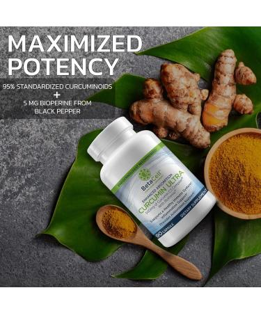 BETACELL Turmeric Curcumin with Black Pepper - Turmeric Supplements - Curcumin Supplement - Vitamins for Men and Women - Turmeric Curcumin with Bioperine - Organic Turmeric Extract - 90 Capsules - Buy Online on GoSupps.com
