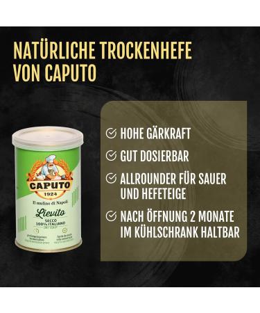 Buy DELICRET Caputo Cuoco Flour & Yeast Set - 6x1kg Flour for Long Rising Doughs + 100g Dry Yeast - International Shipping - Buy Online on GoSupps.com
