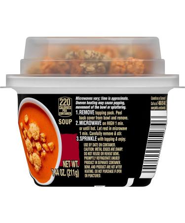 Campbell's Slow Kettle Creamy Tomato Soup | 7 oz Microwavable Cup | Pack of 6 - Buy Online on GoSupps.com