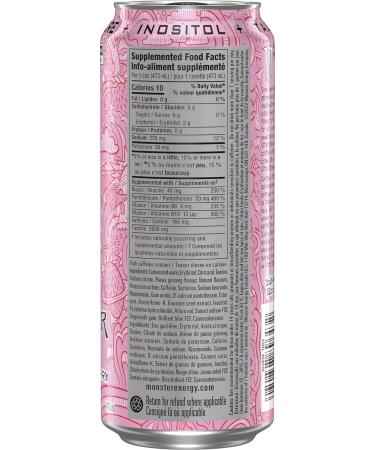 MONSTER ENERGY Ultra Strawberry Dreams 473mL Cans Pack of 12 DRINK - Buy Online on GoSupps.com