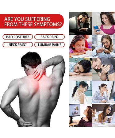 Adjustable Posture Corrector for Women and Men - Comfortable Upper Back Brace for Back Support and Pain Relief - Buy Online on GoSupps.com