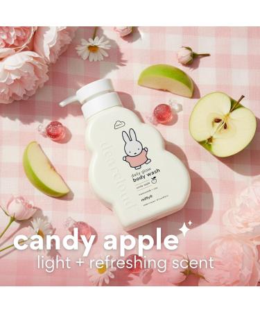 dearcloud Miffy Daily Glow Body Wash Niacinamide Cica & Vitamin C Exfoliating Body Wash & Bath Soap for Women and Men - Candy Apple (16 fl oz) - Buy Online on GoSupps.com