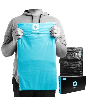 ICEWRAPS 12x21 Extra Large Ice Pack with Soft Fabric Cover | Clay Ice Pack for Physical Therapy | Soft Ice Packs for Injuries Reusable - Buy Online on GoSupps.com