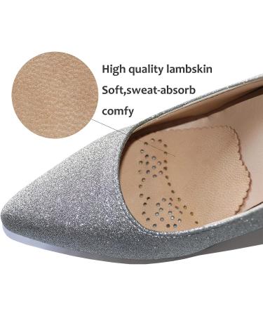 Premium Lambskin High Heel Pads - Prevent Slipping and Reduce Pain with Extra Soft Metatarsal Pads - 3 Pairs - Buy Online on GoSupps.com