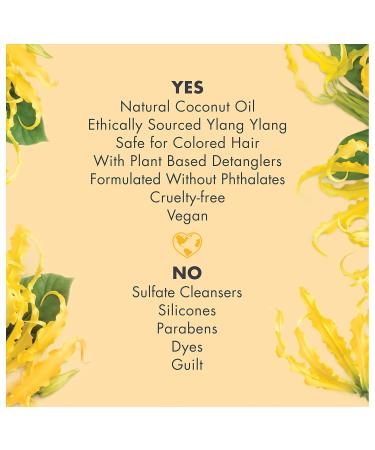 Love Beauty And Planet Hope & Hair Repair Shampoo - Vegan Sulfate-Free Coconut Oil & Ylang Ylang Treatment for Split Ends 13.5 oz - International Shipping - Buy Online on GoSupps.com