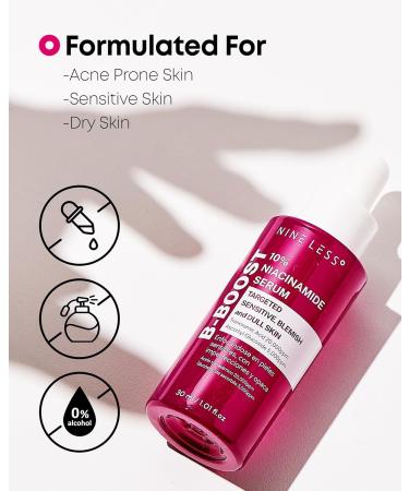 B-Boost 10% Niacinamide Serum Korean Face Serum for Even Skin Tone Tranexamic Acid & Glutathione Revitalize Complexion 1.01 fl.oz. - Buy Online on GoSupps.com