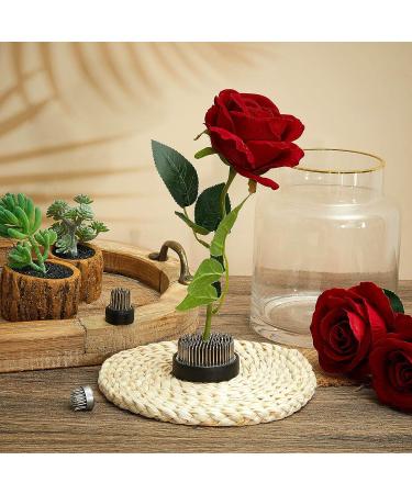 3-Piece Silver Japanese Flower Holder Set for Floral Arrangements and Plant Fixation - Buy Online on GoSupps.com