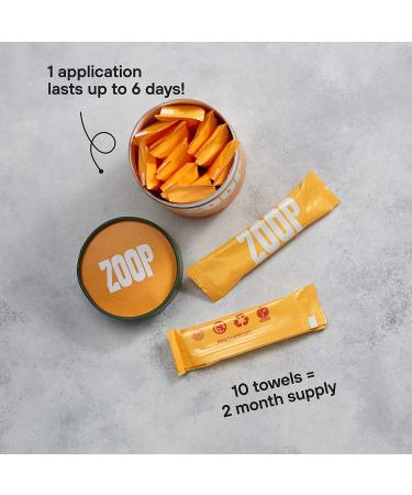 ZOOP Extra-Large Pet Wipes/Towels - Eliminates Whole-Body Odor | Grooming Bath Towels for Dogs & Cats | Fragrance-Free | 10 Count - Buy Online on GoSupps.com