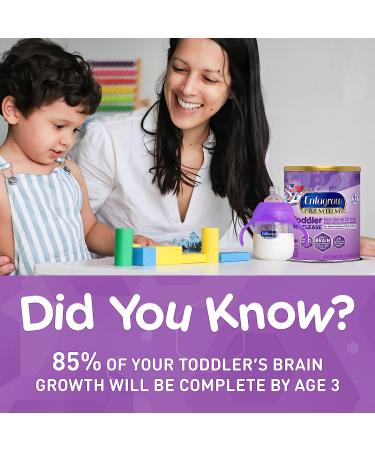 Enfagrow Premium Gentlease Toddler Nutritional Drink | Omega-3 DHA & Prebiotics for Brain & Immune Health | Non-GMO | 29.1 Oz - Buy Online on GoSupps.com