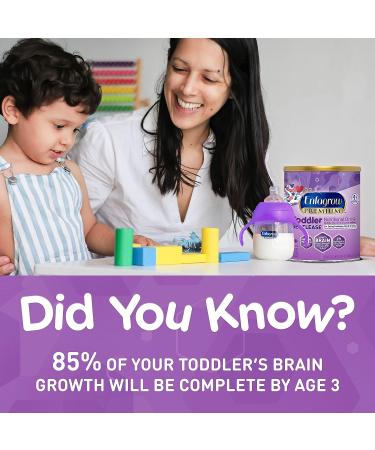 Enfagrow Premium Gentlease Toddler Nutritional Drink - Omega-3 DHA, Prebiotics, Vitamins - Non-GMO - 4 Pack (116.4 Oz) - Buy Online on GoSupps.com